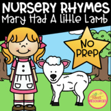 Mary Had A Little Lamb No Prep Printables includes Posters