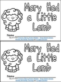Mary Had a Little Lamb Book, Poster, & MORE- Nursery Rhymes