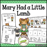 Mary Had a Little Lamb Books & Sequencing Cards