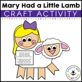 Mary Had a Little Lamb Craft | Nursery Rhymes Craft | Nurs