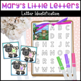 Mary Had a Little Lamb Letter Matching Activity