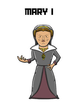 Preview of Mary I "Bloody Mary" Worksheet