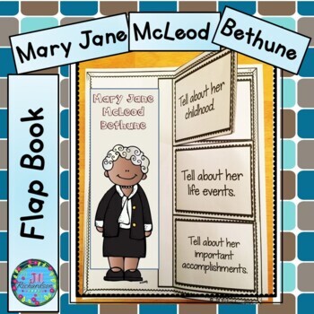 Preview of Mary Jane McLeod Bethune Women's History Project ESL Biography Template