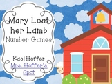 Mary Lost her Lamb {Number Games}