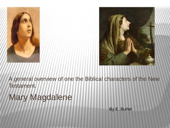 Preview of Mary Magdalen