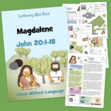 Mary Magdalene Easter Kidmin Lesson & Bible Crafts - John 20