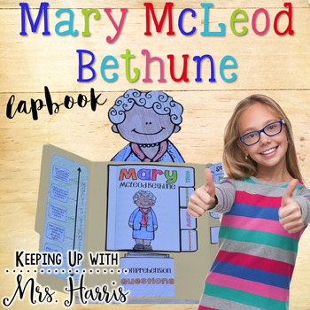 Preview of Mary McLeod Bethune Lapbook