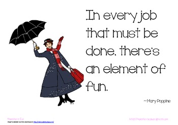mary poppins quotes teaching resources teachers pay teachers