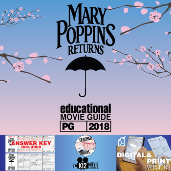 Preview of Mary Poppins Returns Movie Guide | Questions | Worksheet (PG - 2018)