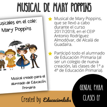 Preview of Mary Poppins School Musical in Spanish