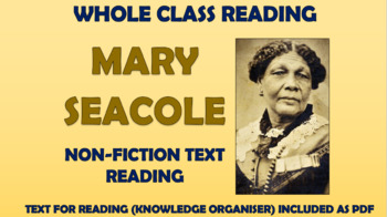Preview of Mary Seacole - Non-Fiction Whole Class Reading Session!