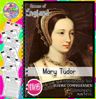 Preview of Mary Tudor | British History | Reading Comprehension | Social Studies