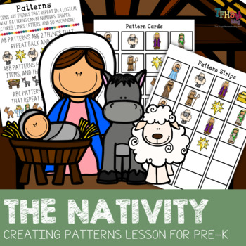 Mary and the Birth of Christ: A Preschool Lesson on Creating Patterns