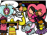 Mary the Artist Clip Art Pack
