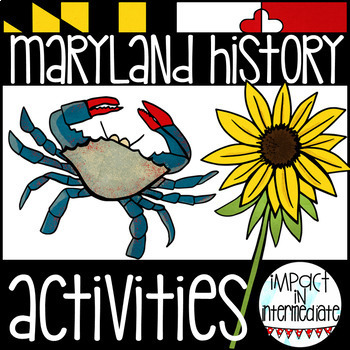 Preview of Maryland History Activity Pack