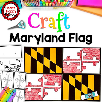 Preview of Maryland State Flag Craft | Maryland State Symbols