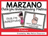 Marzano Check for Understanding Posters