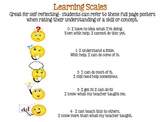 Marzano Learning Scale Posters