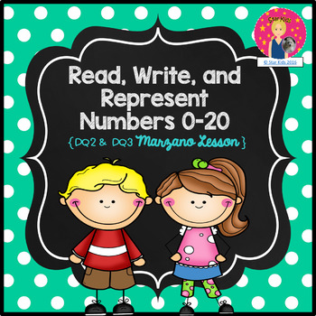Preview of Numbers to 20 Lesson for Kindergarten
