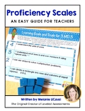 Marzano Proficiency Scales An EASY GUIDE FOR TEACHERS