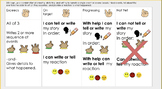 Marzano Proficiency Scales for Kindergarten Writing 