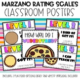 Marzano Rating Scale Posters