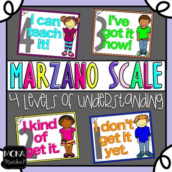 Marzano Kid-Friendly Rating Scales by Cindy Gilchrist