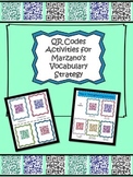 Marzano Vocabulary Strategy Activities