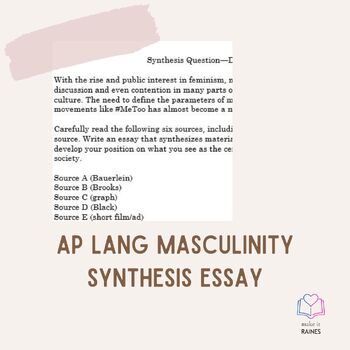 masculinity synthesis essay