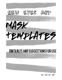 Mask Templates for Costumes or Art History Lessons