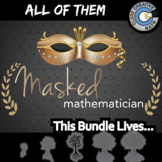 Masked Mathematician - ALL OF THEM - Grades (2-12) - Print