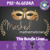 Masked Mathematician -- Pre-Algebra - Printable & Digital 