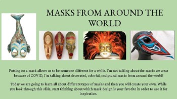 Preview of Masks From Around The World!