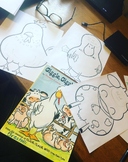 Masks and story retelling visuals for Giggle, Giggle, Quack