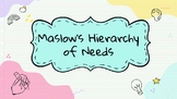 Maslow Hierarchy of Needs PPT