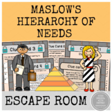 Maslow's Hierarchy of Needs - Escape Room