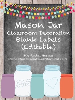 blank canning jar labels