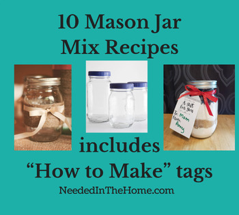 Preview of Mason Jar Gift Ideas