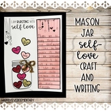 Mason Jar Bursting With Self Love Craft and Writing