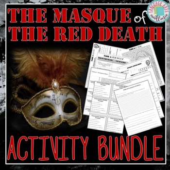 Preview of Masque of the Red Death Activity Bundle