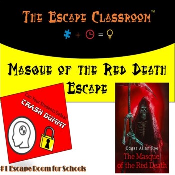 Preview of Masque of the Red Death Escape Room | The Escape Classroom