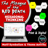 Masque of the Red Death Hexagonal Thinking Activity Symbol