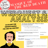 Masque of the Red Death Webquest, Analysis Qs, and Text!