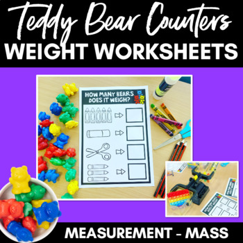 Preview of Mass Activities Kindergarten | Teddy Bear Weighing