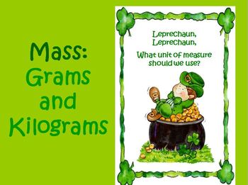 Preview of Mass: Grams and Kilograms Powerpoint