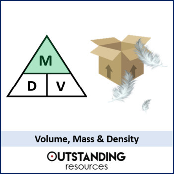 Preview of Mass, Volume and Density Lesson