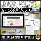 Mass Volume and Density Activities - Digital Google Slides
