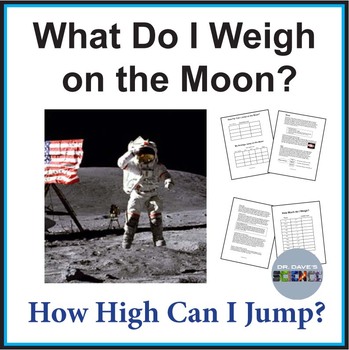Preview of Mass and Weight on the Moon and Planets Solar System Gravity Activity