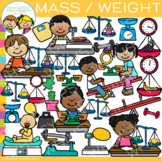 Mass and Weight Math Measurement Clip Art