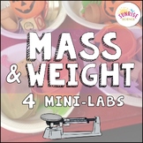 Mass and Weight Measuring Labs Activities | Middle School Science